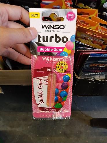 балон жугили: Ароматизатор для автомобиля Winso Turbo — Bubble Gum - Тип — 1