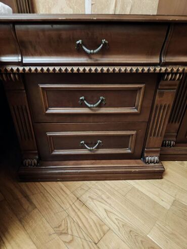 Yataq otağı dəstləri: İkinəfərlik çarpayı, Komod, Termo, 2 tumba, Türkiyə, İşlənmiş — 5