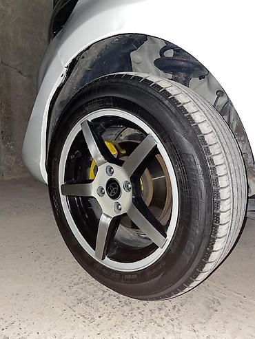 185 65 14 type 1: Toyota üçün orijinal üslubda 5 küllü yüngül lehimli disklər və şin — 4