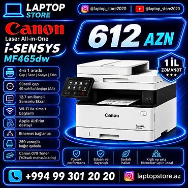 🔥 YENİ GƏLDİ – Canon i-SENSYS MF465dw 🔥 💥 Cəmi 612 AZN 💥 ⚡ Ofisiniz lalafo.az -da 🔥 YENİ GƏLDİ – Canon i-SENSYS MF465dw 🔥 💥 Cəmi 612 AZN 💥 ⚡ Ofisiniz