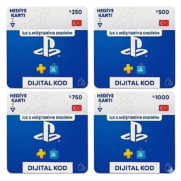 playstation hediye kartı: PlayStation Hediye Kartları (TR) — 250 TL - 1000 TL (Anında — 1
