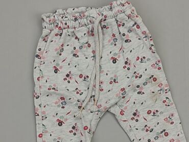 legginsy moro szare: Niemowlęce spodnie materiałowe, 6-9 m, 68-74 cm, Inextenso, stan - Dobry
