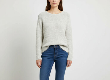sweter bolerko hm: H&M, Sweter damski, rozmiar M