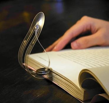 mini led: Şəffaf LED 2 Vt gücündə kitab işığı – səhifə işarəsi funksiyalı mini — 1