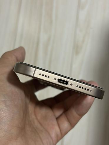 афон 10: IPhone 16 Pro Max. 256гб, 92% (Titanium) — бежево‑золотистый цвет С — 5