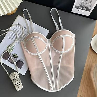 Korseti: 🔥Ženski korzet top – mrežasti bustier sa ojačanjima
2200 din — 7