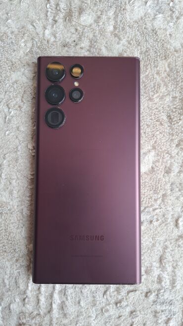 графические планшеты vjtech: Samsung Galaxy S22 Ultra, Б/у, 256 ГБ, цвет - Красный, 1 SIM