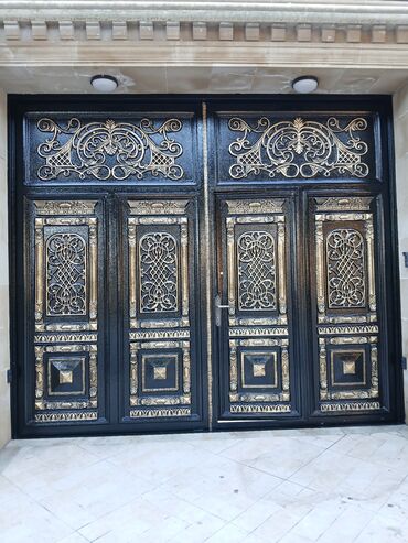 Darvazaların rənglənməsi: Darvaza rəngləmə və təmir xidməti təklif olunur. Bu xidmət köhnəlmiş — 3