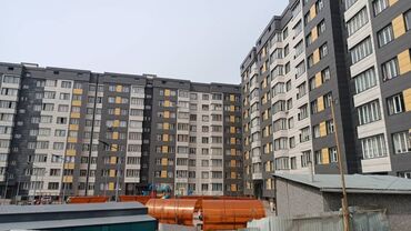 квартира на ахунбаева: 3 комнаты, 84 м², 9 этаж, ПСО (под самоотделку)