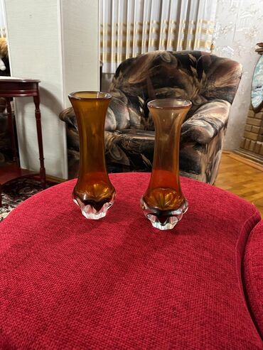 Əntiq qablar: Хрусталь, все в идеальном состояние — 16