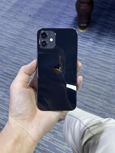 iphone mini: IPhone 12, Б/у, 64 ГБ, Midnight, 84 % — 1