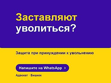 Юридические услуги | Трудовое право | Консультация at lalafo.kg Юридические услуги | Трудовое право | Консультация