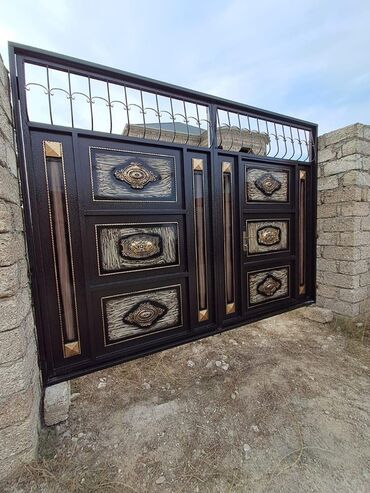 Həyət darvazaları: Yeni Dəmir Həyət darvazası, 3 m, Mexaniki, Qapı ilə, rəng - Qara, Kredit yoxdur, Ödənişli quraşdırma, Ünvandan götürmə, Ödənişli çatdırılma, Rayonlara çatdırılma -da lalafo.az — 24 Həyət darvazaları: Yeni Dəmir Həyət darvazası, 3 m, Mexaniki, Qapı ilə, rəng - Qara, Kredit yoxdur, Ödənişli quraşdırma, Ünvandan götürmə, Ödənişli çatdırılma, Rayonlara çatdırılma — 24