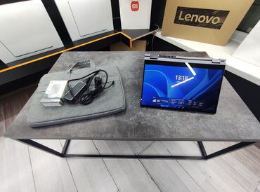 полный комплект пк: Ноутбук, Lenovo, 16 ГБ ОЗУ, Intel Core i7, 14 ", Б/у, Для работы, учебы, память NVMe SSD