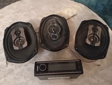 Dinamiklər və sabvuferlər: Avtomobil audio dəsti Komplekt: - 3 ədəd 6x9 oval akustik dinamika — 3