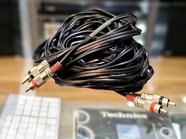 Aksesoari za TV i video: Interconnect RCA Činč Kabl 10 metara RCA audio kabl – 2x RCA na 2x RCA — 6