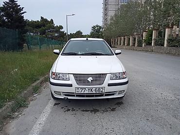 masin maqnitofon: Iran Khodro Samand LX sedan - Kuzov: 4 qapılı sedan, ağ rəng - — 1