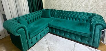 divan satilir tecili: Угловой диван, Велюровая ткань
