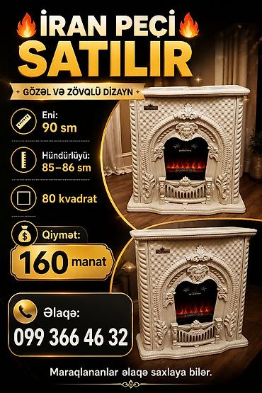 sabunçu quş bazarı: İran Peçi, Yeni, yanacaq - Elektrik, Ünvandan götürmə — 1