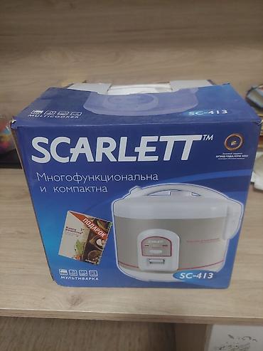 Multibişirici Scarlett, 3-3,9 l, Yeni, Ünvandan götürmə