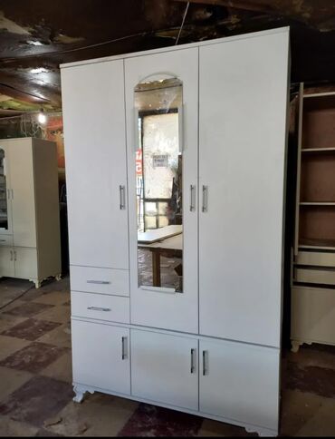 Dolablar: Yeni, Açılan, 3 qapılı Düz dolab, Qarderob, paltar dolabı, Azərbaycan — 3