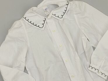 koszula wrangler jeansowa: Shirt 10 years, condition - Good, pattern - Monochromatic, color - White