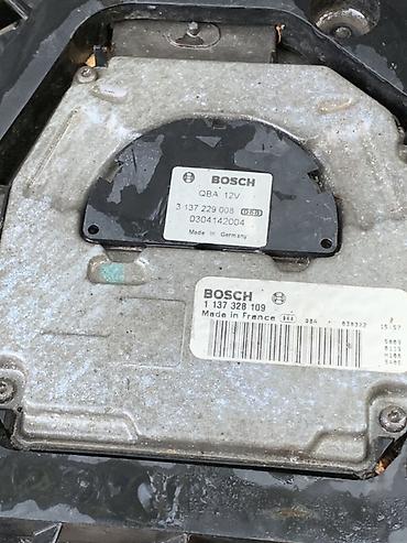 м 112: Вентилятор охлаждения радиатора BOSCH в сборе (кожух + электромотор + — 3