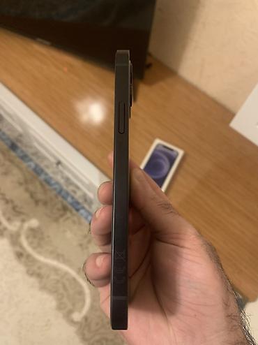 apple voch: IPhone 12, 64 GB, Qara, Zəmanət, Simsiz şarj, Face ID — 3