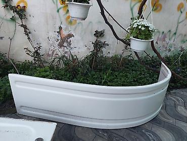jakuzi vannalar: Hidromasajlı akril vanna - Forma: oval, bir nəfərlik - Material — 2