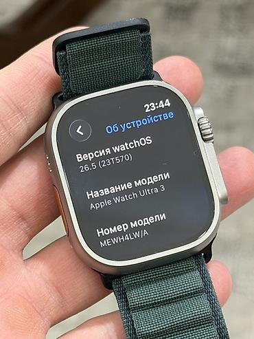 apple watch ultra бу: Apple Watch Ultra 3 (49 мм) 2025 В отличном состоянии С оригинальным — 6