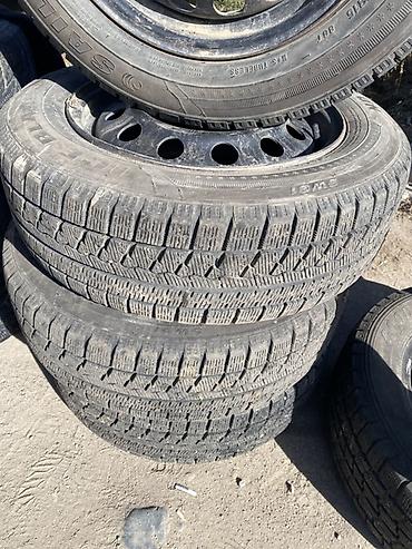 Колеса в сборе 185 / 65 / R 15, Зима, Б/у, Комплект, Легковые, Железные, отверстий - 5