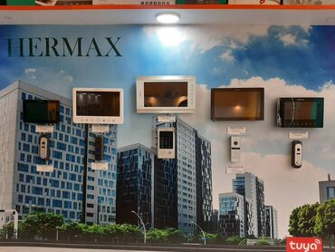 Hermax ip(wifi) domofonlar azerbaycanda yegane ve resmi numayendesiyik