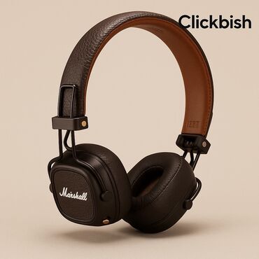 мадем интернет: Беспроводные накладные наушники Marshall - Форм‑фактор: накладные