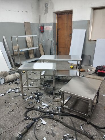 Другое оборудование для кафе, ресторанов: Продаю столы нержавейка Также изготавливаем по размерам заказчика at lalafo.kg — 18 Другое оборудование для кафе, ресторанов: Продаю столы нержавейка Также изготавливаем по размерам заказчика — 18