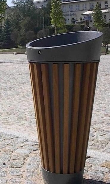 Tullantı qabları: Metal EN MMC olaraq istədiyiniz forma və ölçüde demir işlerinin — 9