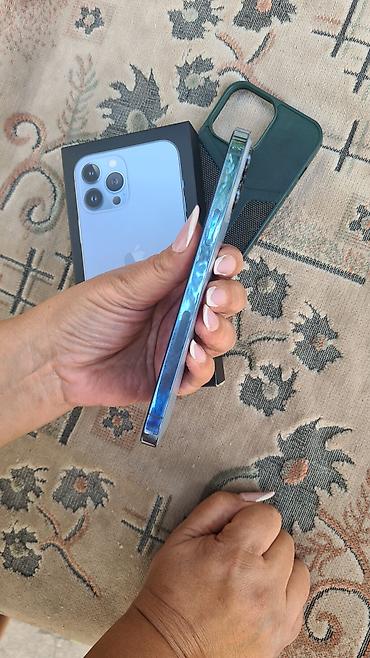 fly phone: IPhone 13 Pro Max, 256 GB, Blue Titanium, Simsiz şarj, Face ID — 3