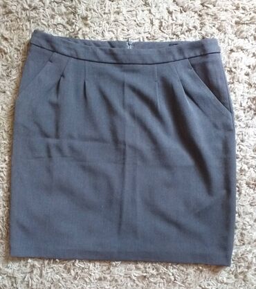suknja sa šljokicama: 2XL (EU 44), Mini, bоја - Siva