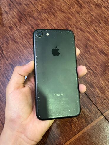 iphone xr чехол: IPhone 7, 32 ГБ, Black Titanium, Битый, Отпечаток пальца