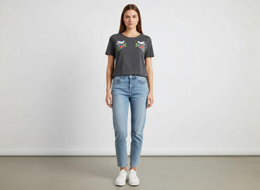 reserved koszulki damskie wyprzedaż: T-shirt damski, rozmiar S