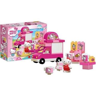 čunjevi za decu: Kocke hello Kitty poslastičarnica u kamionu 26 kom (BA- 886934a) 2290