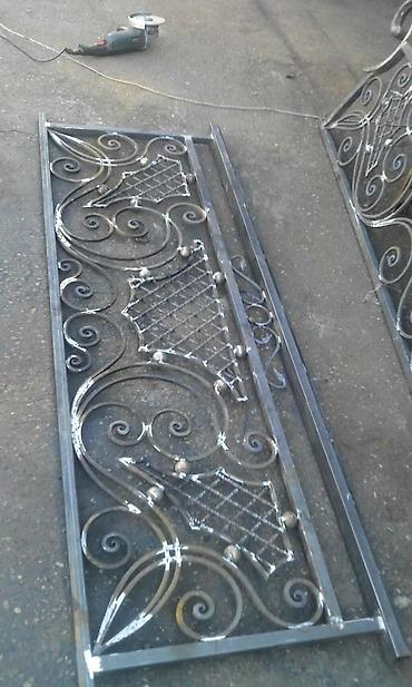 dəmir deşən: H&H DOORS Dəmir dekorativ barmaqlıqlar və panel işləmələri - — 1