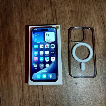 dubay ayfon: IPhone 15 Pro, 128 ГБ, Pacific Blue, Гарантия, Беспроводная зарядка, Face ID