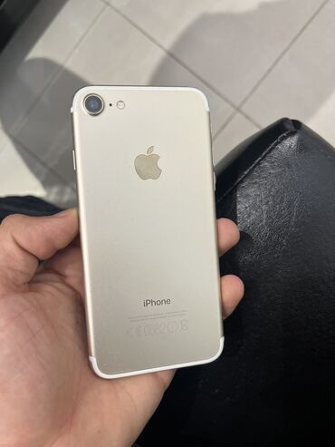 телефоны флай фс: IPhone 7, 128 GB, Qızılı, Zəmanət, Barmaq izi, Simsiz şarj