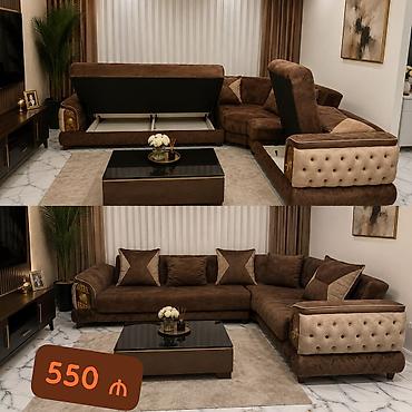 Divanlar: Künc divan, İşlənmiş, Açılan, Bazalı — 1