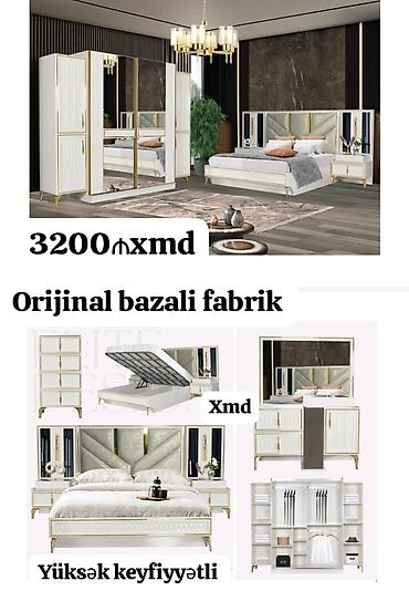 kamot qablari: Original fabrik istehsalı mebel dəstləri 1) Yataq otağı dəsti – 1400₼ — 6