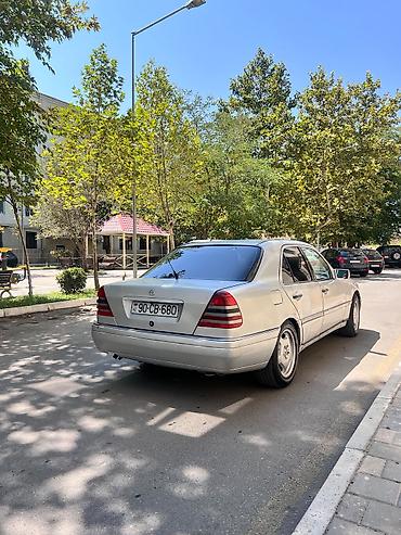 mercedes 112 motor: Mercedes-Benz C-Sinif (W202) sedan - Kuzov: 4 qapılı sedan, gümüşü — 2