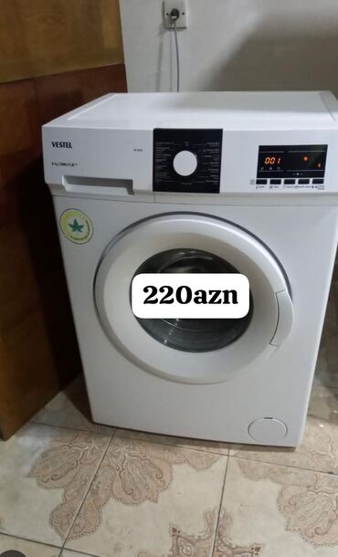 Paltaryuyan maşınlar: Paltaryuyan maşın Vestel, 6 kq, Qurutmasız, Kredit yoxdur
