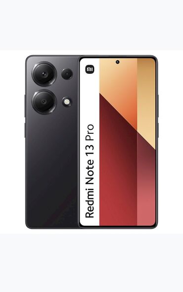 redmi note 13 ekran qiymeti: Xiaomi Redmi Note 13 Pro, 512 GB, rəng - Qara, 
 İki sim kartlı