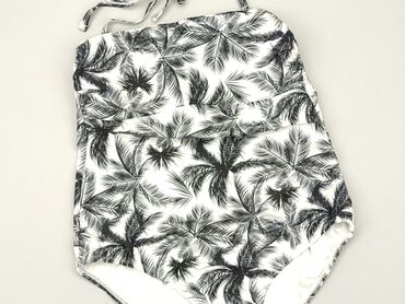 białe bluzki sportowa damskie: One-piece swimsuit Esmara, M (EU 38), Synthetic fabric, condition - Very good