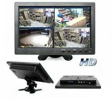 Monitori: HD LCD monitor 12" za video nadzor i multimediju - Dijagonala: 12 — 9